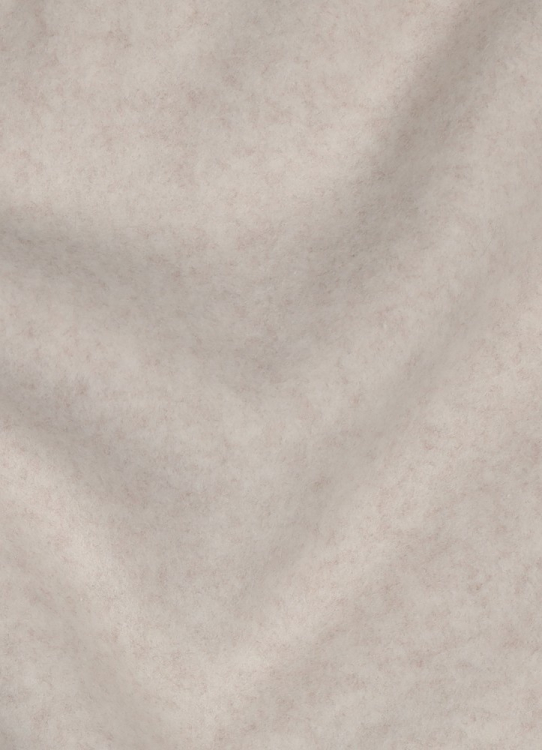 Baumwoll Fleece - Bio Baumwolle - beige melliert